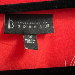 Bobeau Red Dress Size 3X